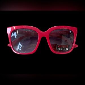 NWT Guess Bold Hot Pink/Red Sunglasses